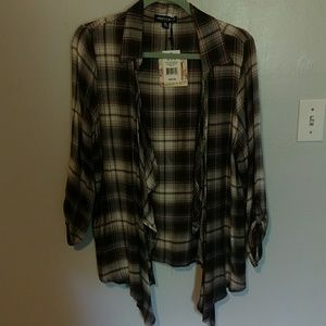 Plaid overshirt